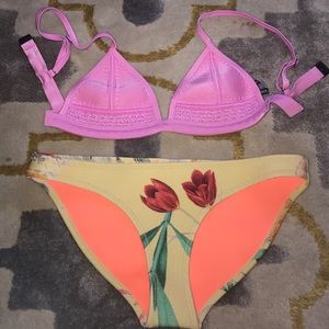 Triangl swimsuit set. Never worn!