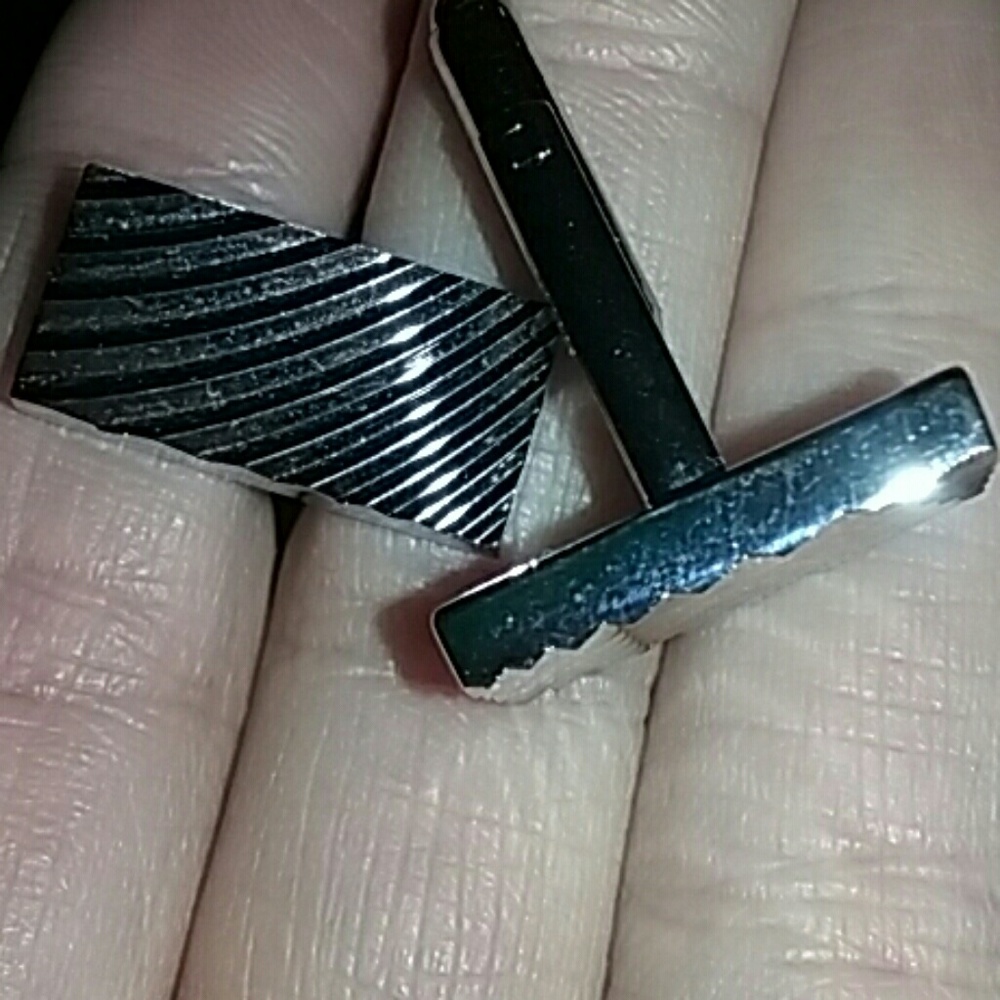 Vintage rectangular  cufflinks