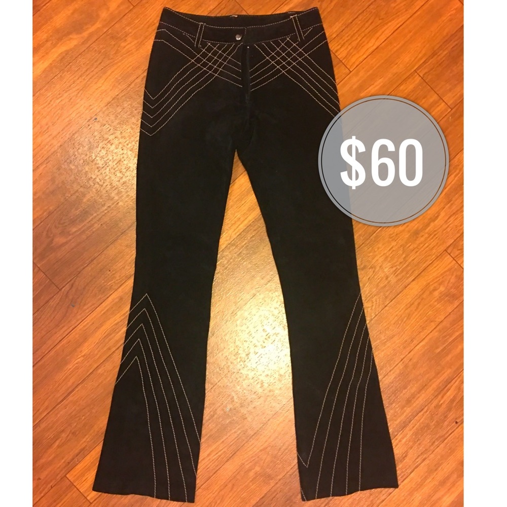 [[BEBE]] 100% genuine leather pants