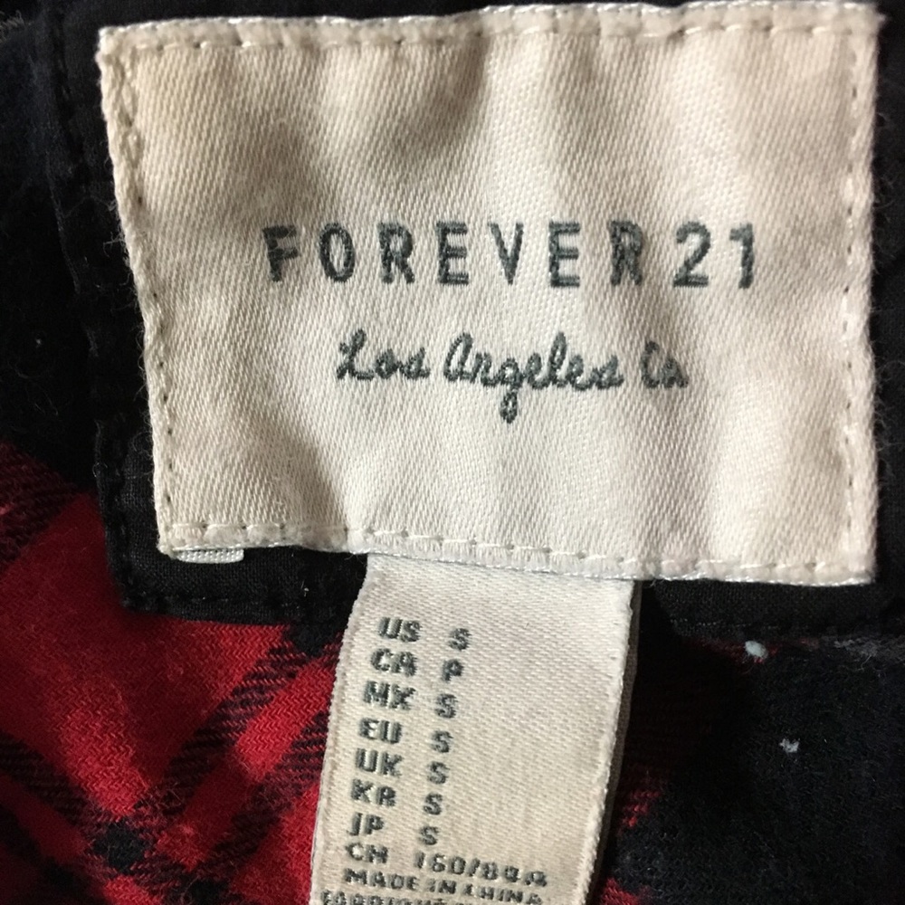 Red Plaid Flannel - Picture 4 of 4