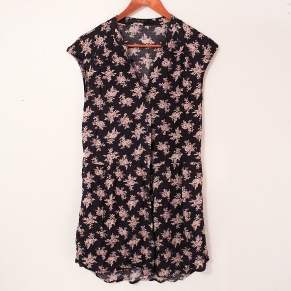 ModCloth Dresses & Skirts - ModCloth Well Within Your Peach Tunic in Grey