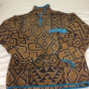 Patagonia synchilla fleece pull over