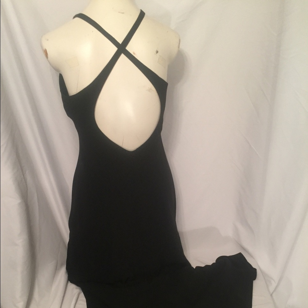Ralph Lauren halter full length dress