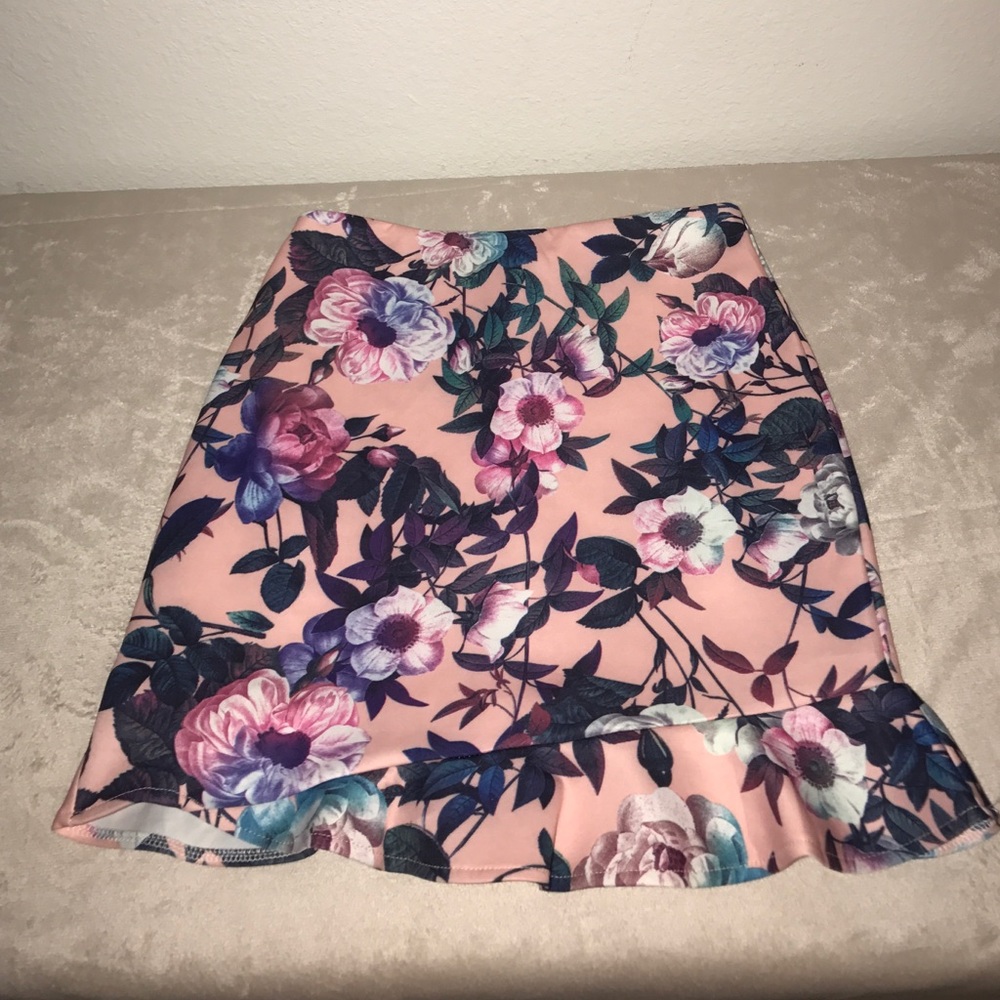 Floral skirt