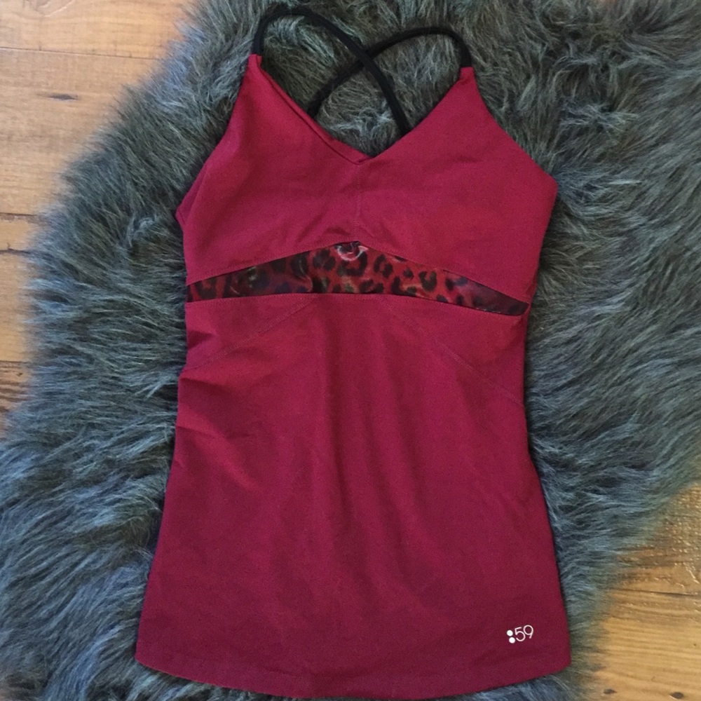 SPLITS59 Workout Tank with Built In Bra