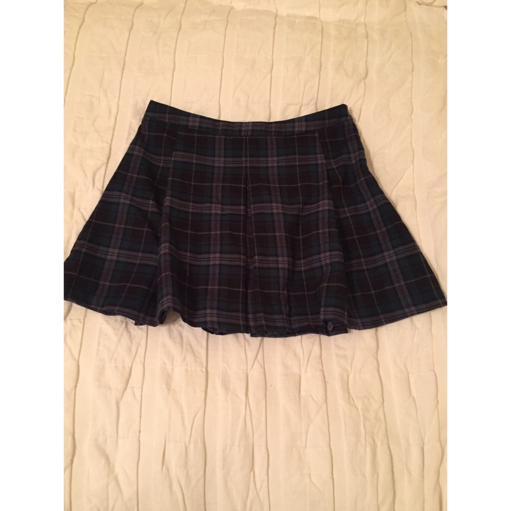 high waisted school girl skirt