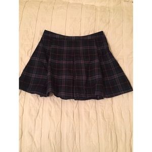 high waisted school girl skirt