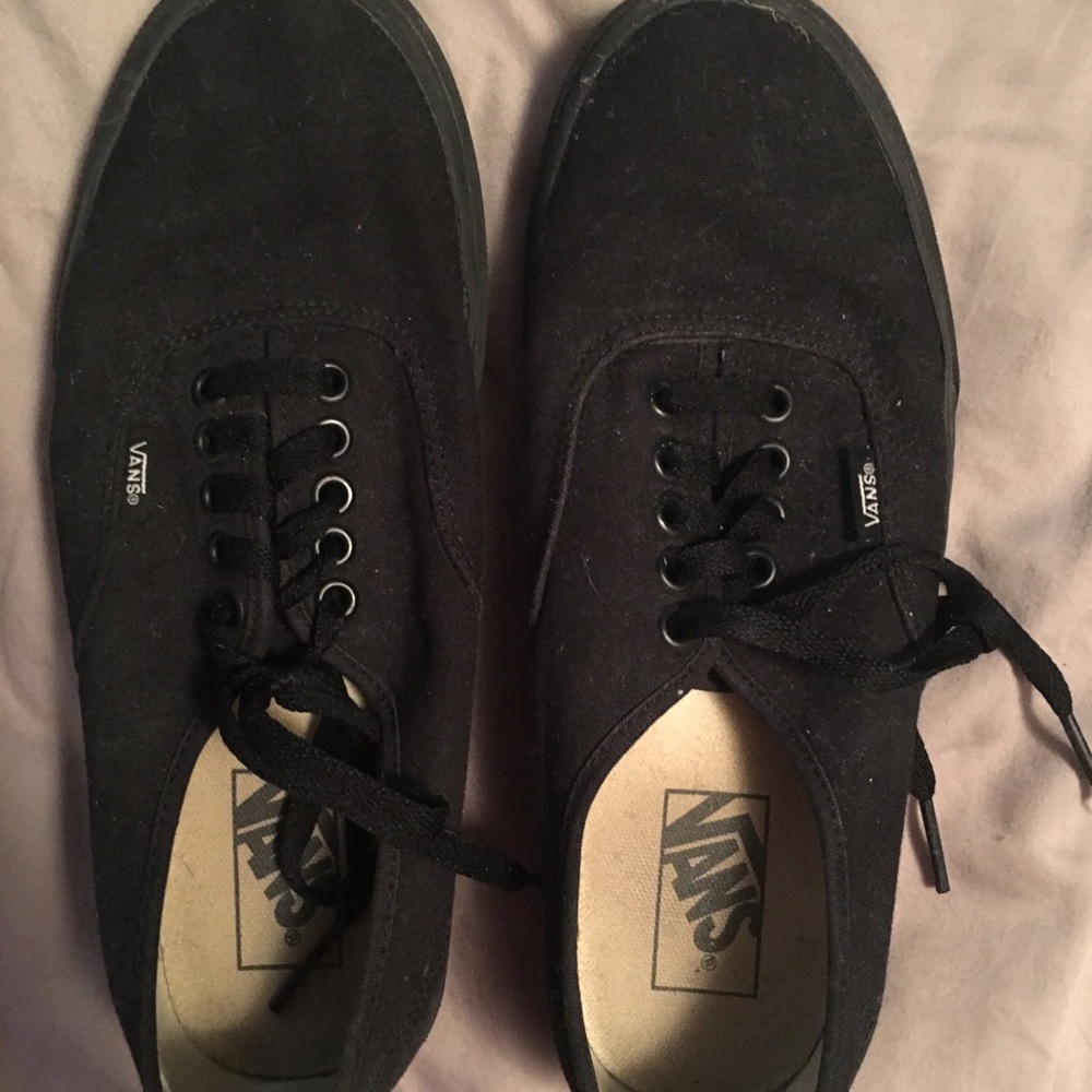 Black Vans