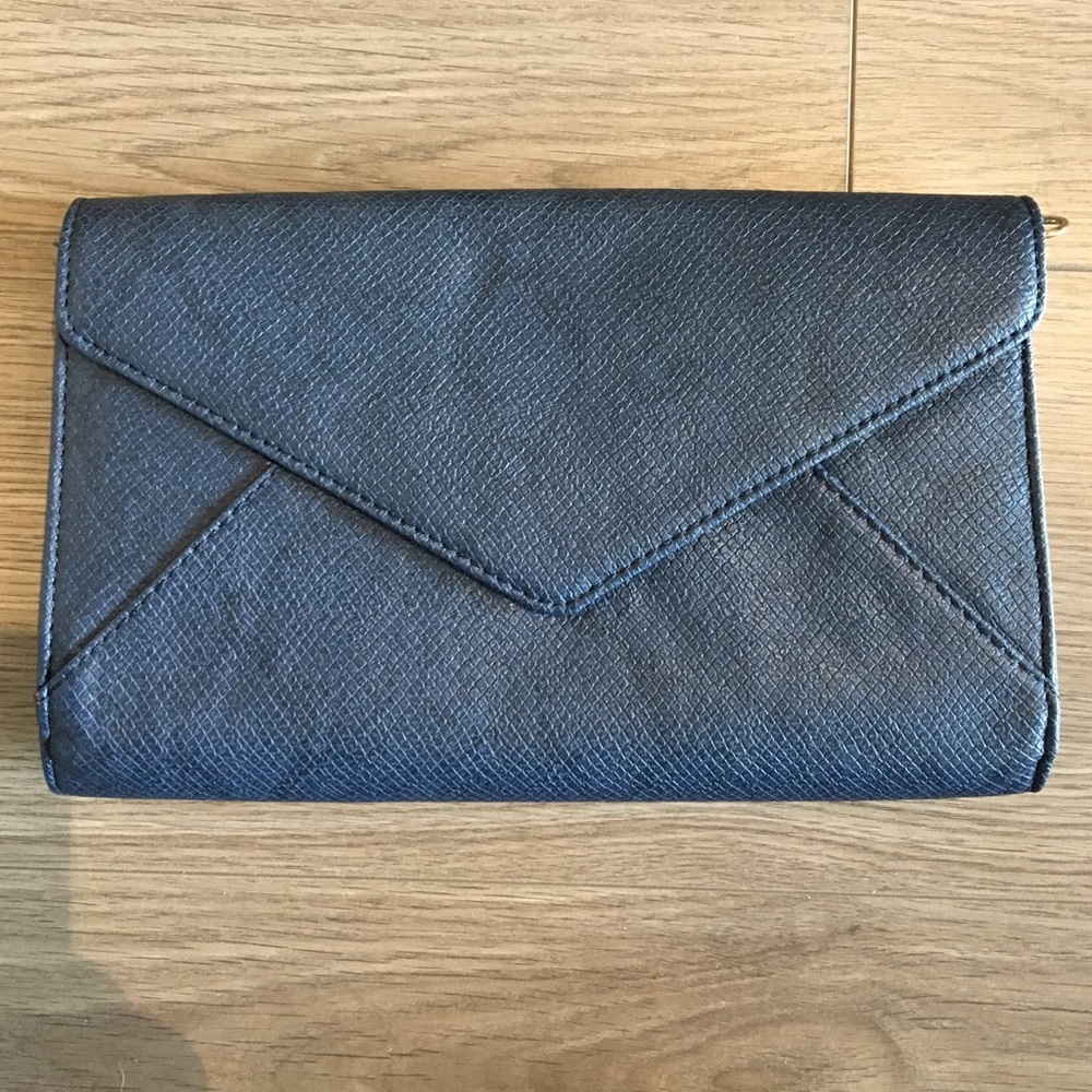 Vintage style Navy Blue Clutch