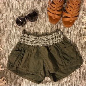 Olive Green Shorts