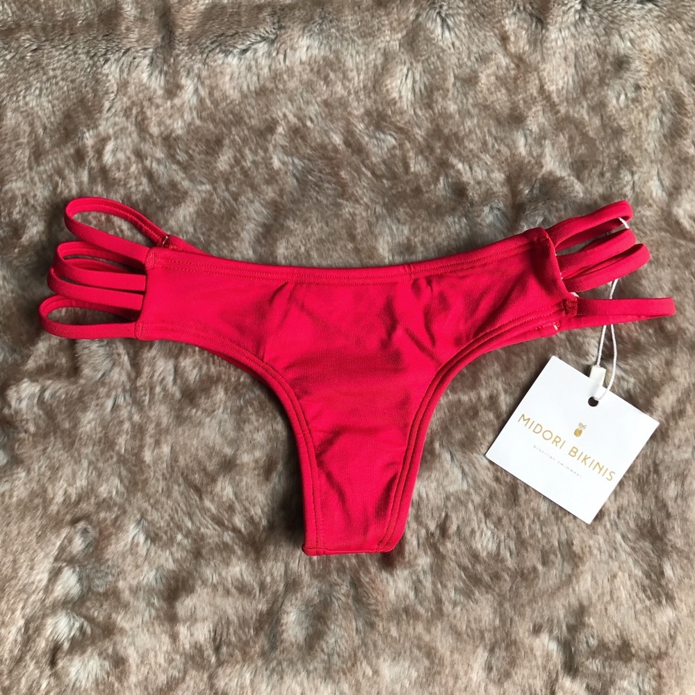 Midori Red Tavarua bottoms