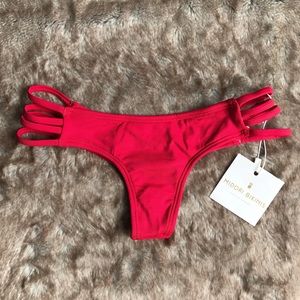 Midori Red Tavarua bottoms