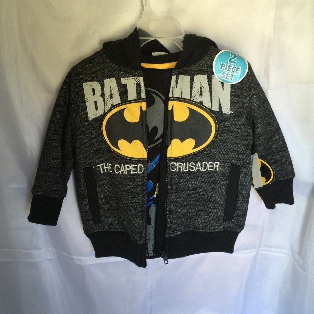 Batman Hooded Sweatshirt Set