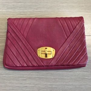 Vintage style Red Clutch