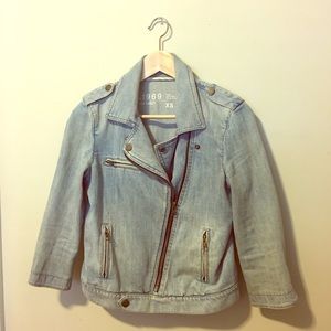 Gap Denim Moto Jacket
