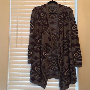 Lucky Brand Open-front Long Sweater