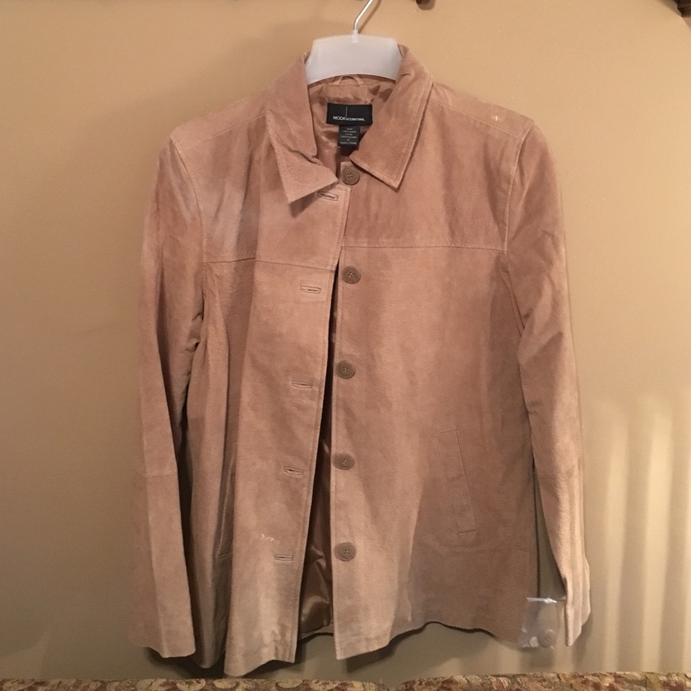 Moda International suede jacket