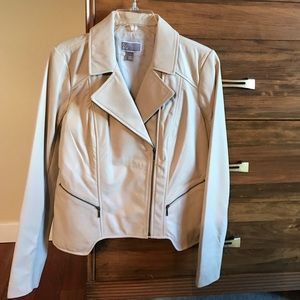 Bone leather jacket