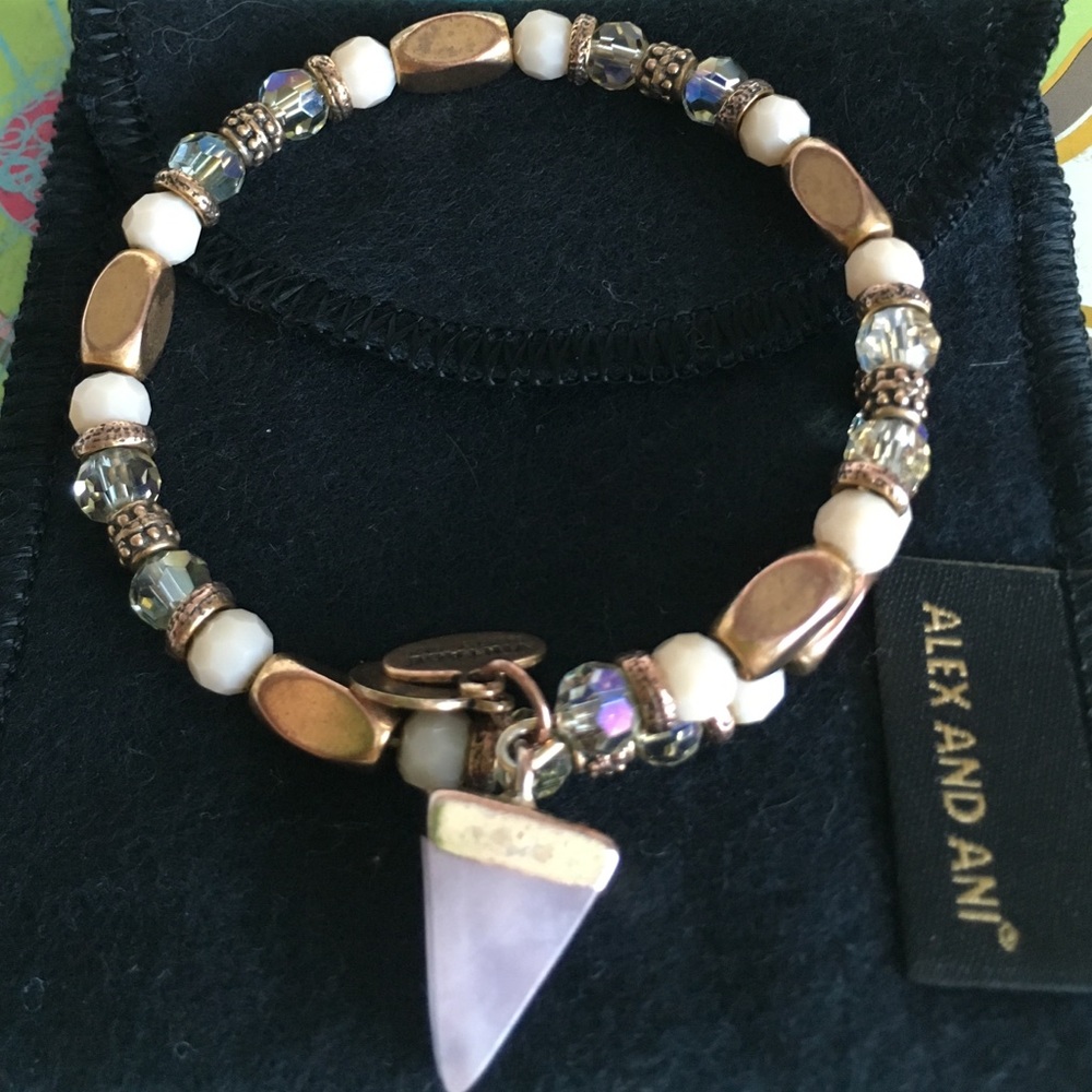 Alex and Ani beaded  bracelet