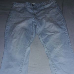Very light blue womens jeans
