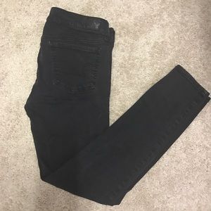 Black jeggings