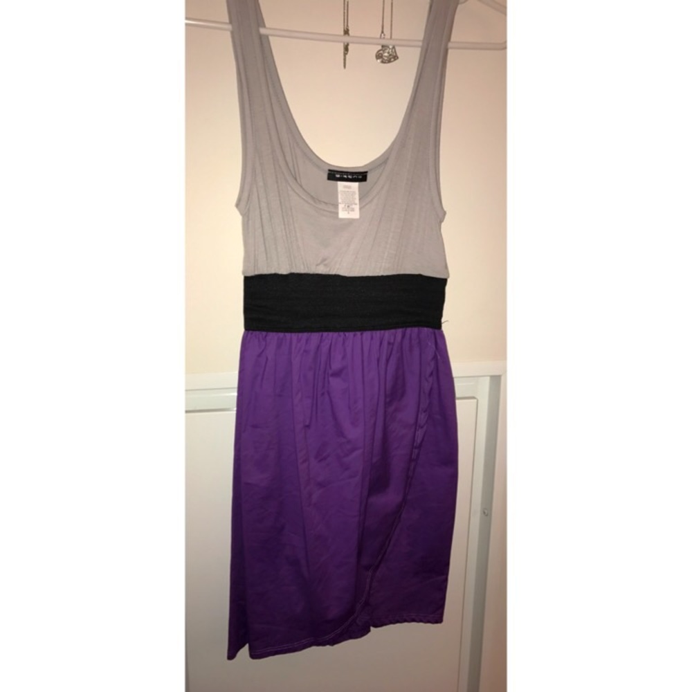 Sirens elastic waistband tank dress