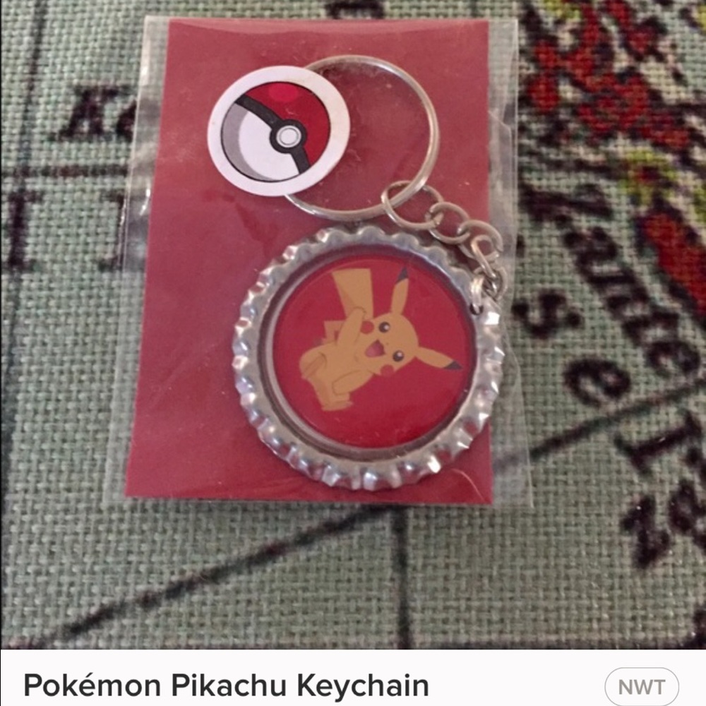 🛑 Pikachu Pokémon Keychain 🛑