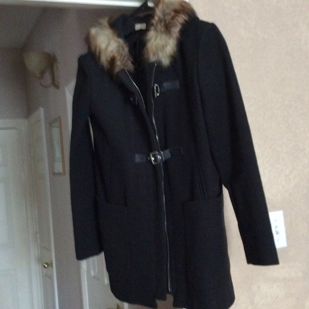 Cremieux Hudded Coat