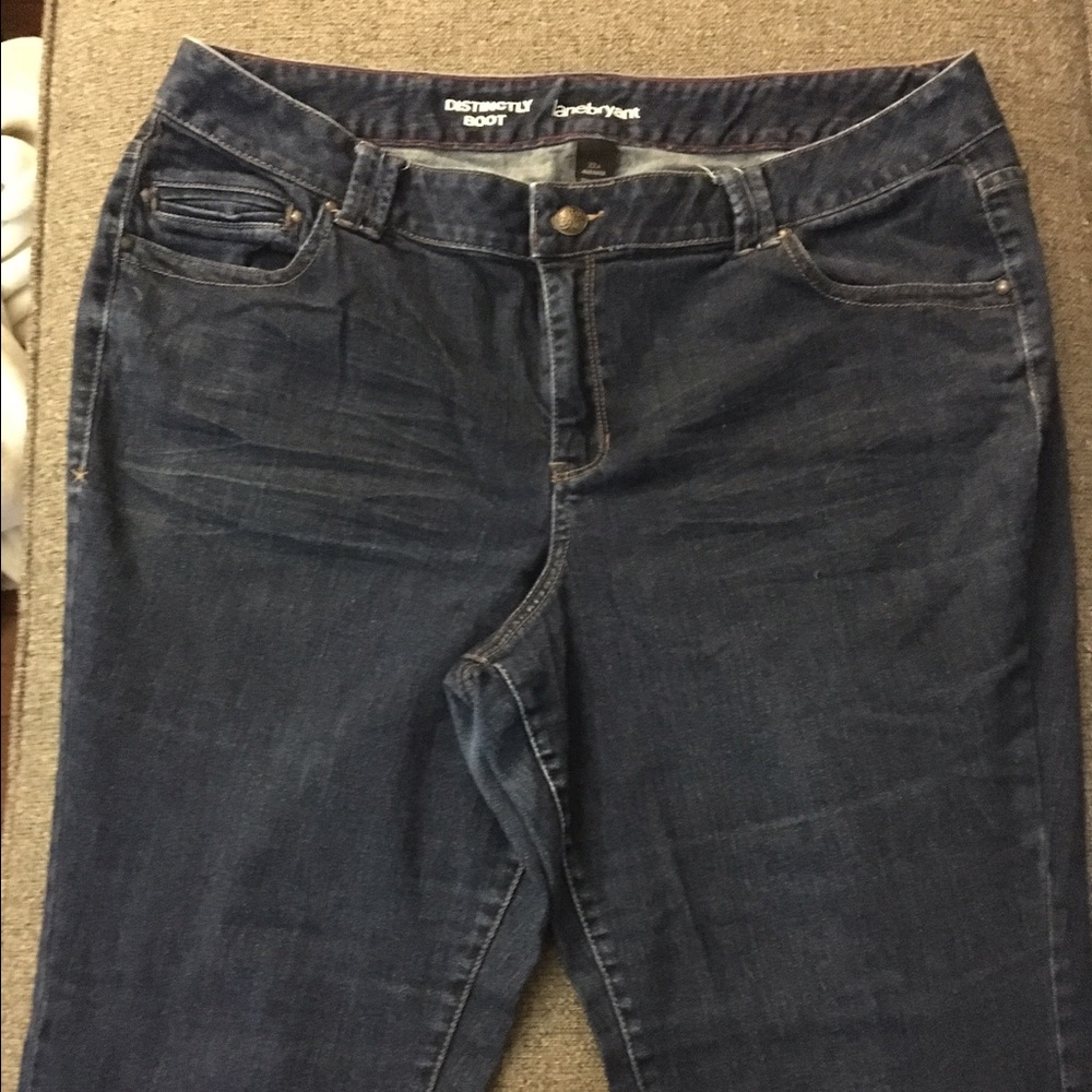 Boot cut jeans