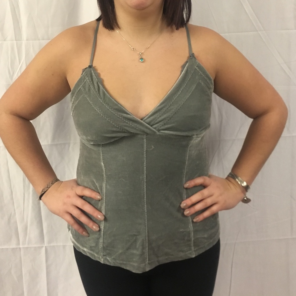 No Boundaries velvet tank