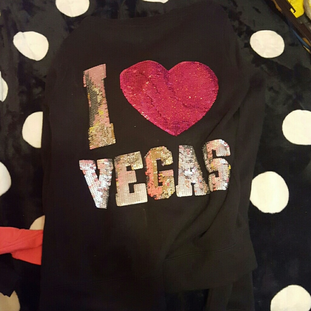 New I love Vegas hoodie