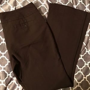 The Limited dark chocolate colored dress pants