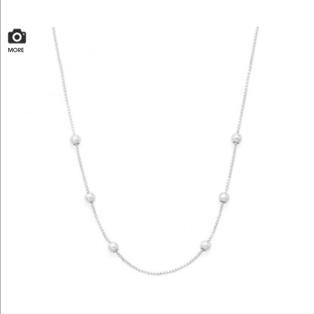 Alex and Ani silver charm necklace