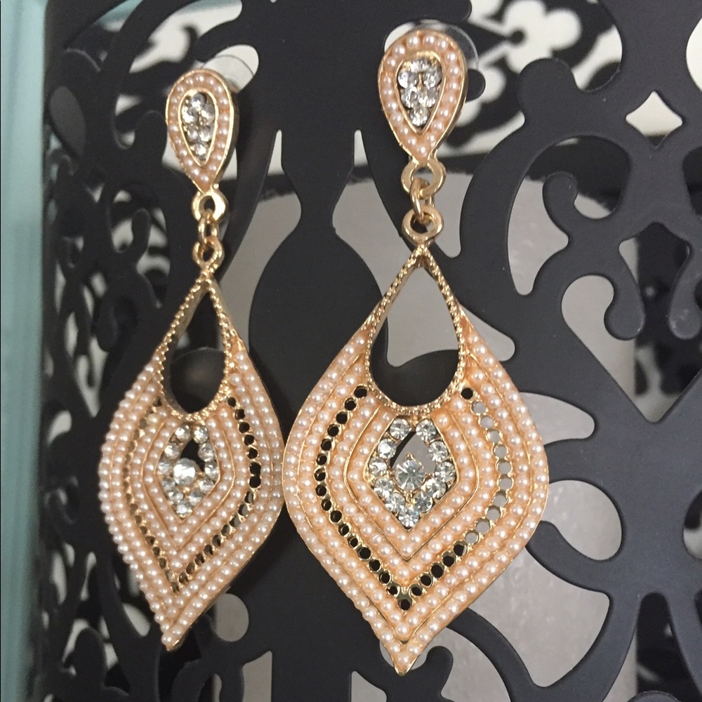 Gorgeous Statement Earrings - NWOT