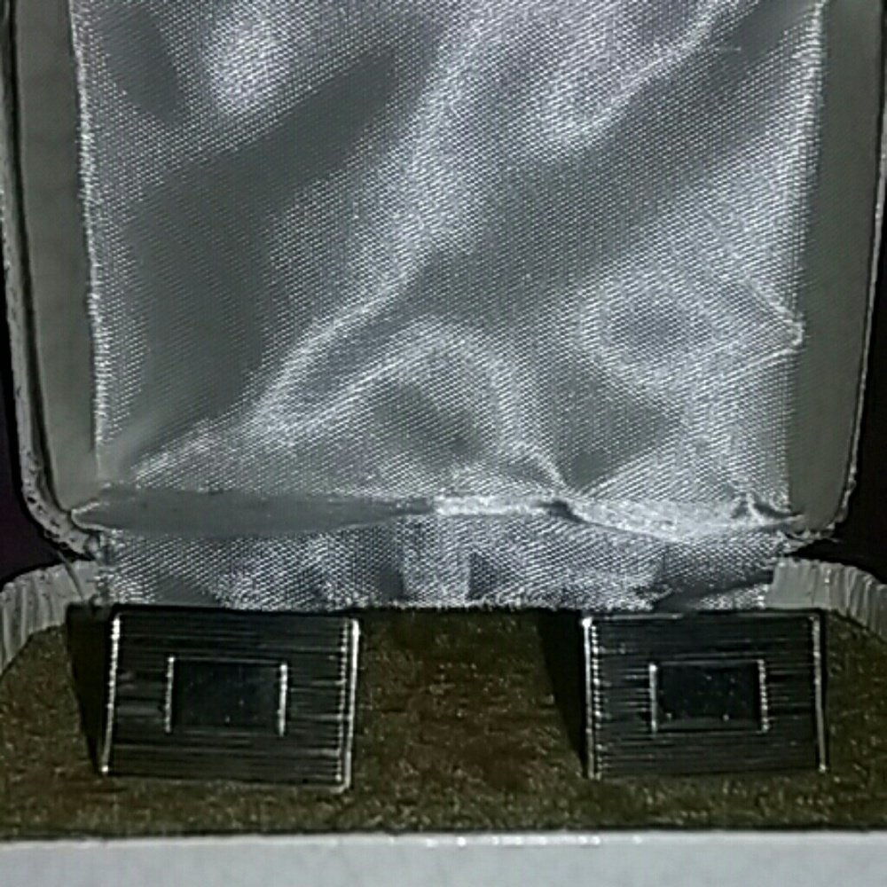 Vintage rectangular cufflinks