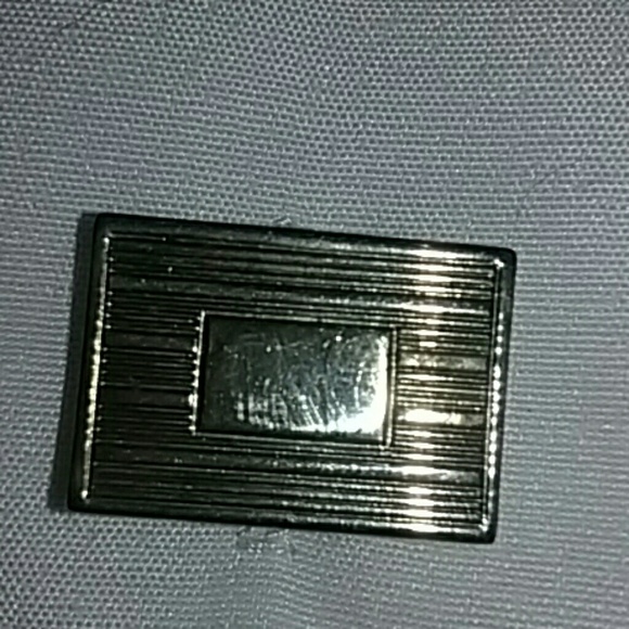 Vintage rectangular cufflinks - Picture 4 of 4