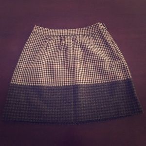 J Crew short tweed skirt