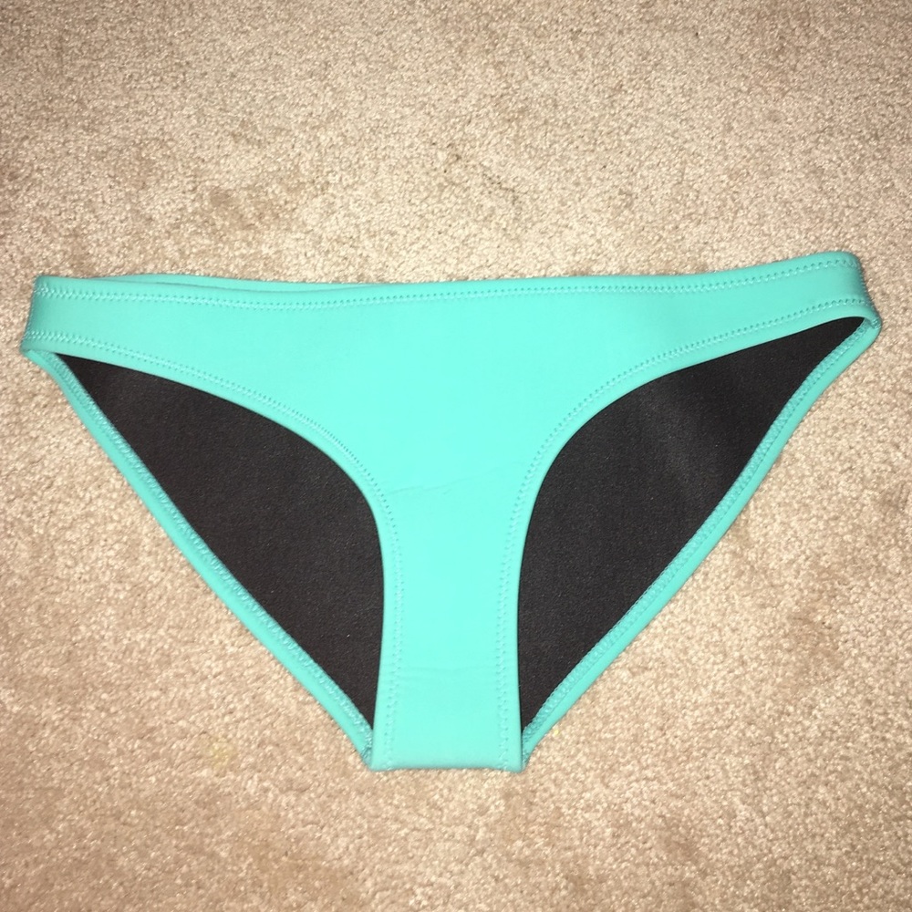 LAST CHANCE Blue/Green Triangl BOTTOMS NEOPRENE