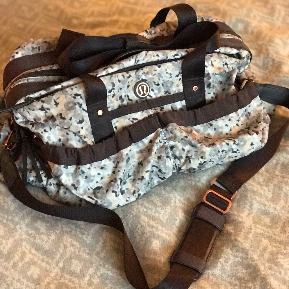 Gently Used Lululemon On The Fly Duffle Bag