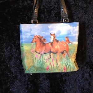 Cute purse with horses on it FINAL PRICE!