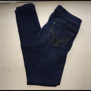 Blue Skinny-Fit Jeans from Hollister