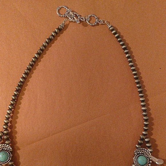  BACK IN STOCK! Turquoise Squash Blossom - Picture 3 of 3