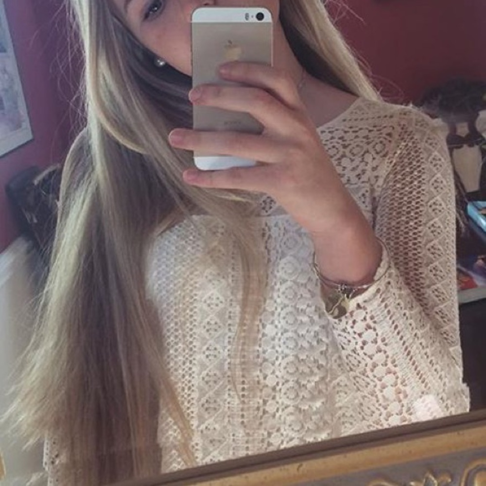 Long Sleeve Lace Top
