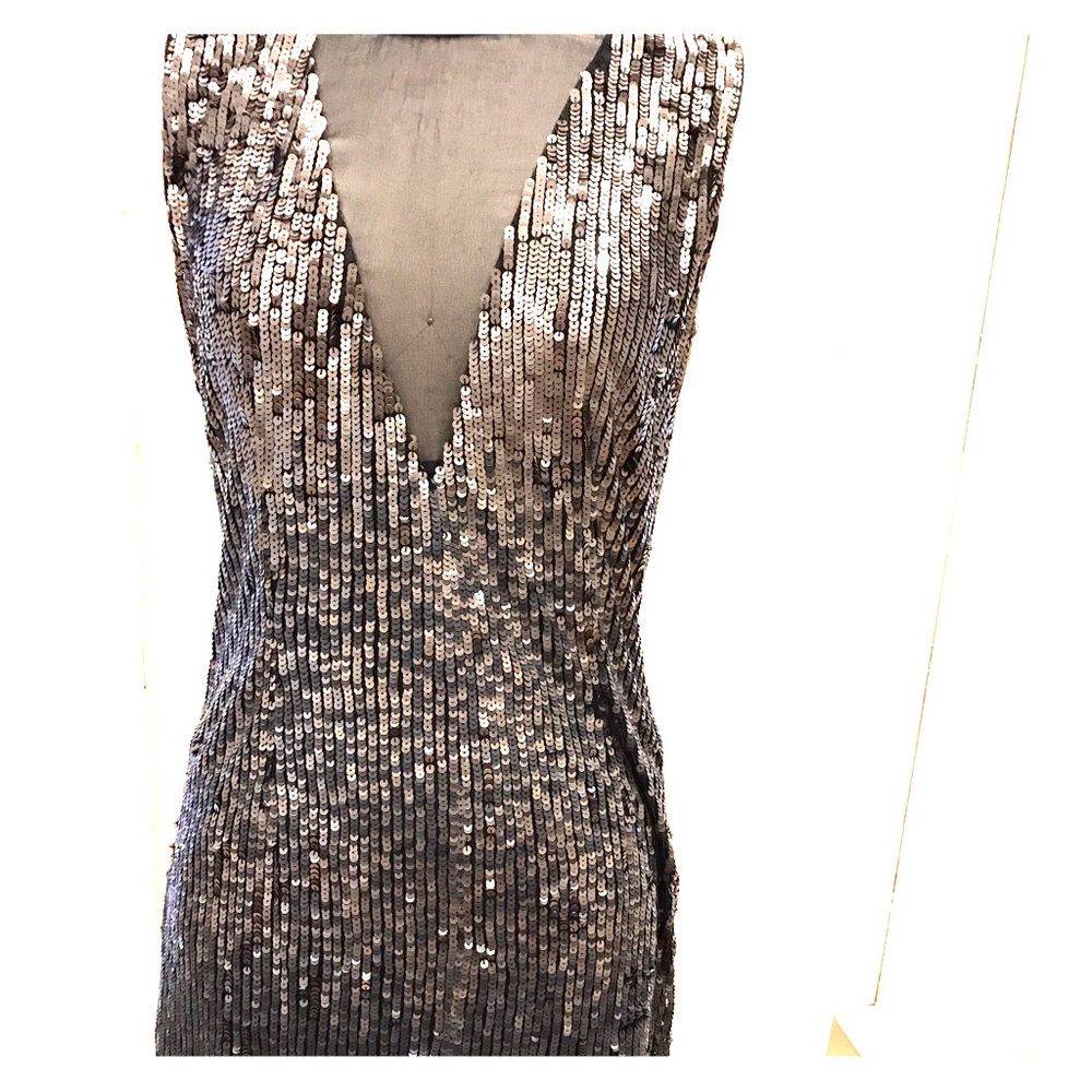 Designer sequined dress