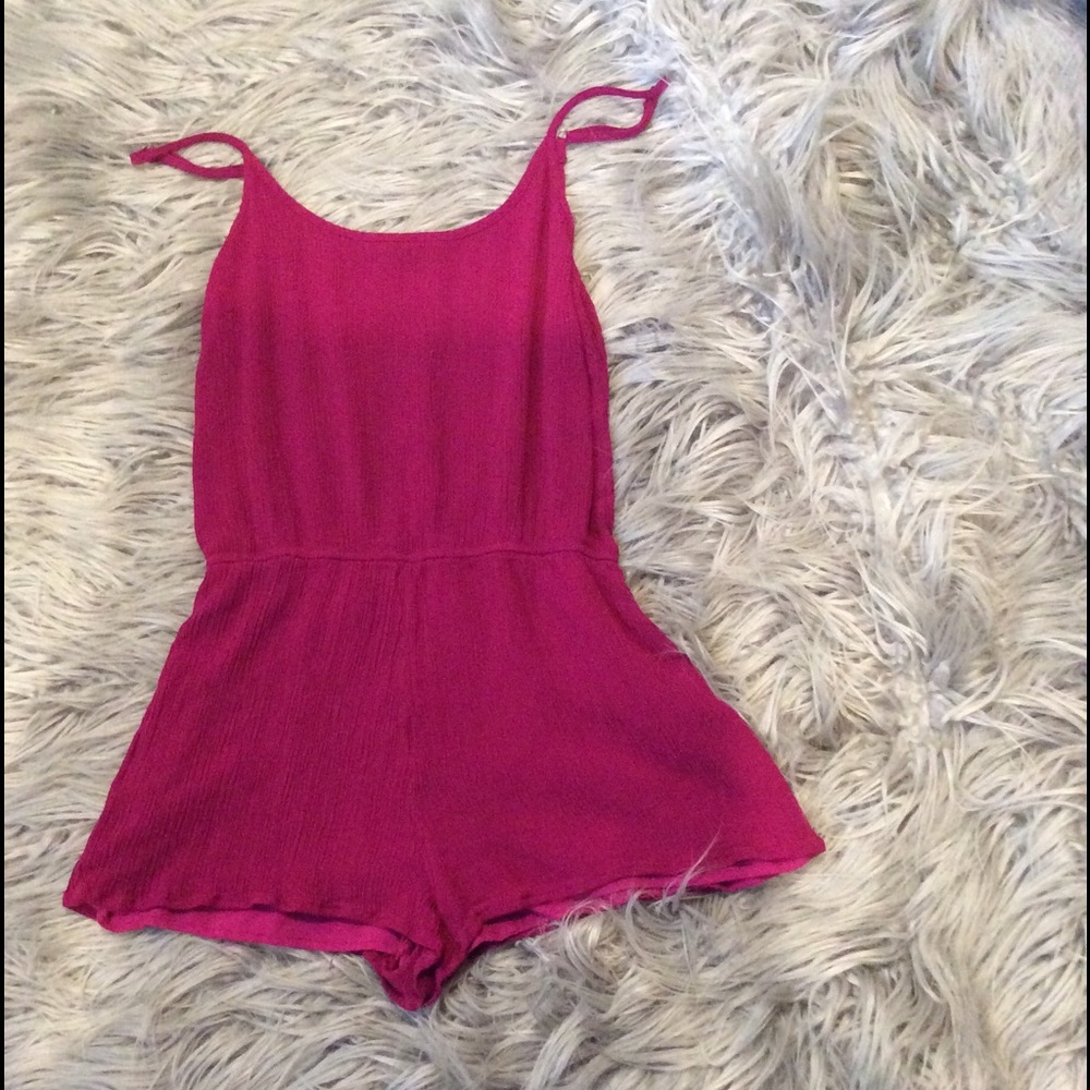 Magenta romper