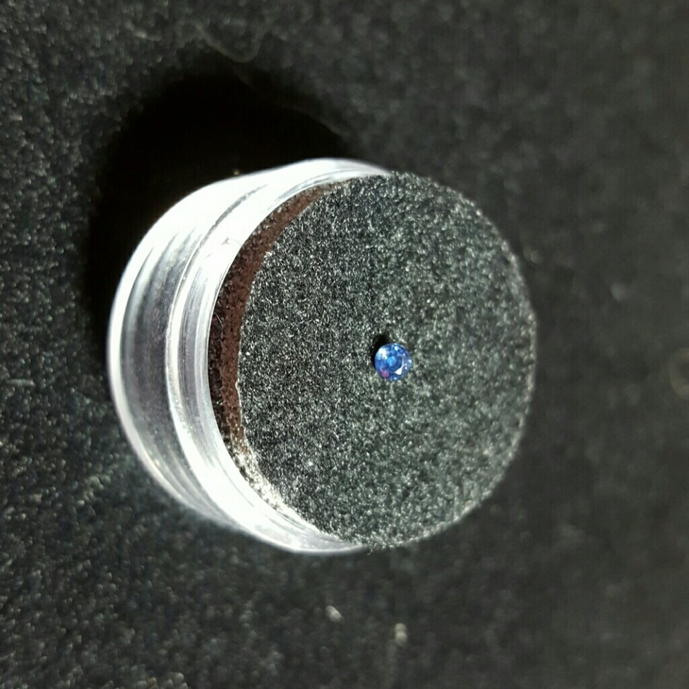 Natural Rare Round Cut Burma Blue Sapphire