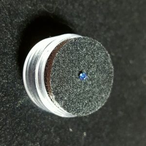 Natural Rare Round Cut Burma Blue Sapphire