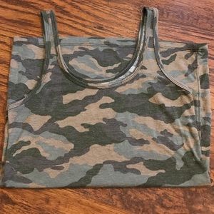 Grunge camo tank