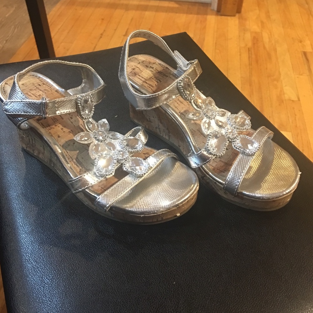 Silver Sandals