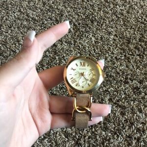 fossil rose gold watch